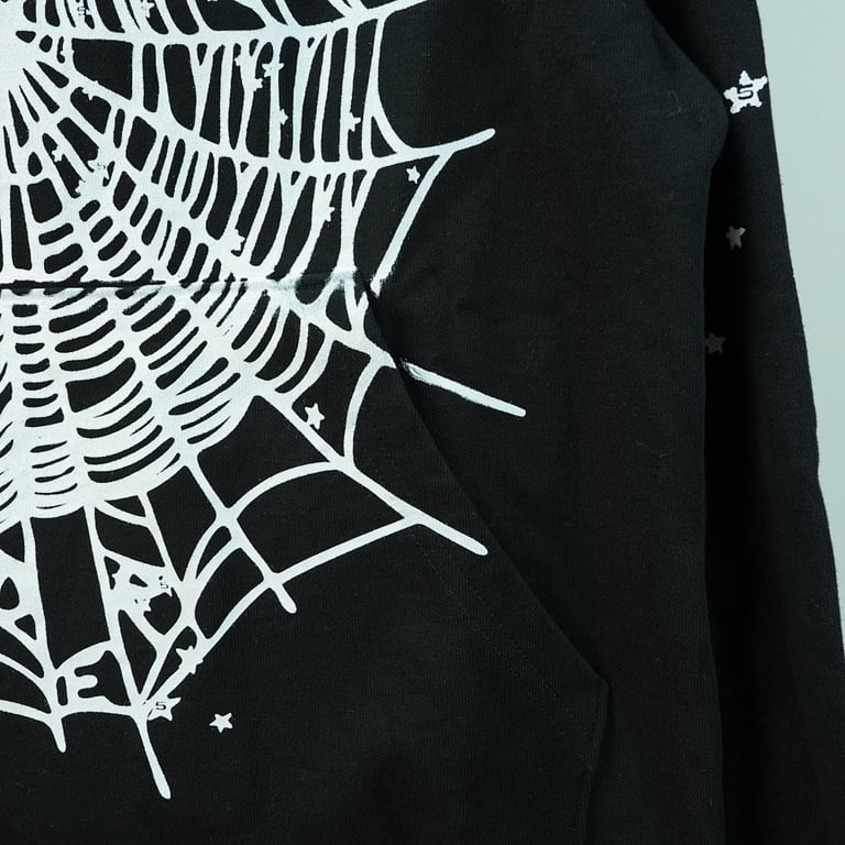 Sp5der OG Web Hoodie Black - 13