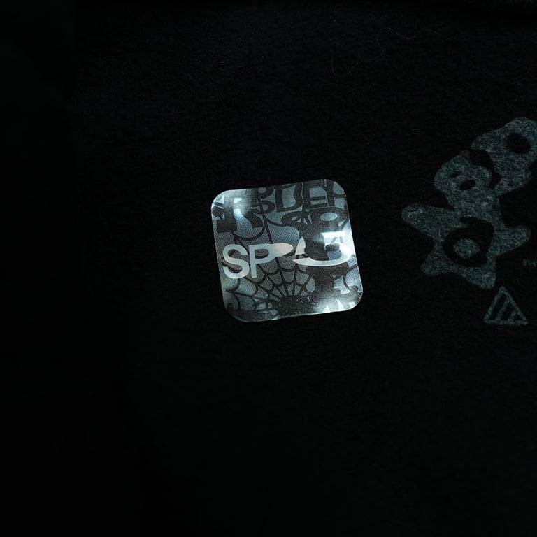 Sp5der OG Web Hoodie Black - 20