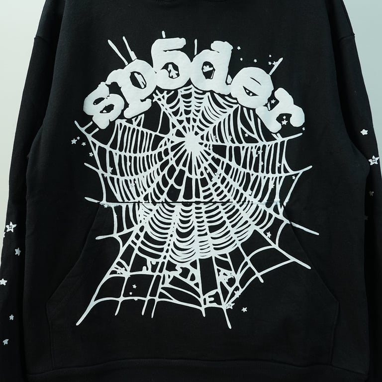 Sp5der OG Web Hoodie Black - 7