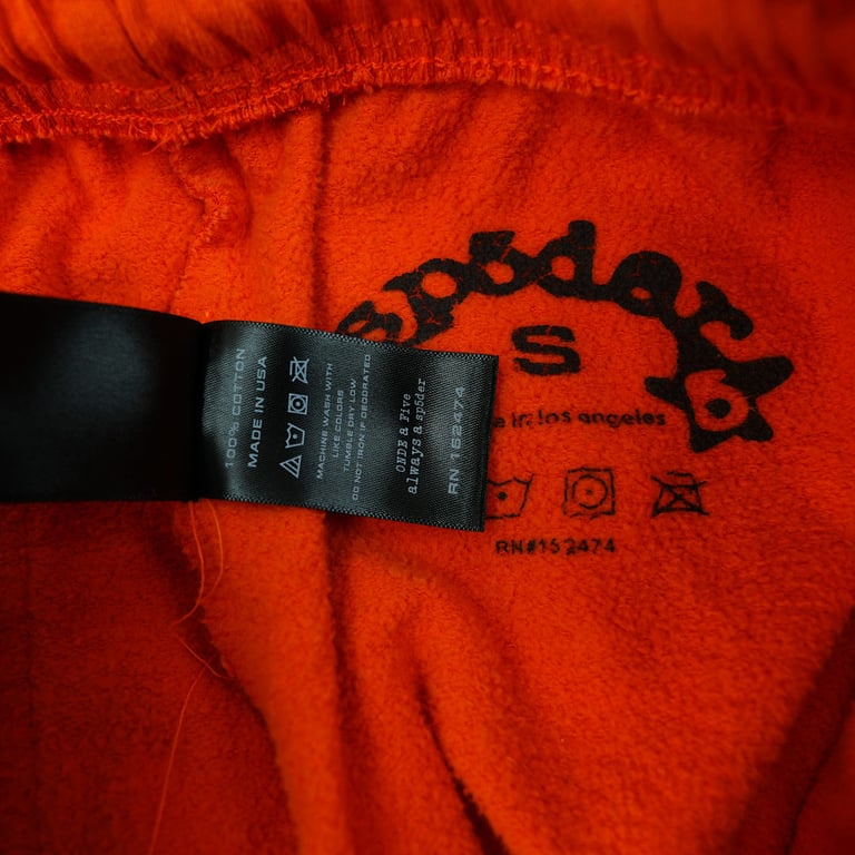 Sp5der Legacy Sweatpant Orange - 11