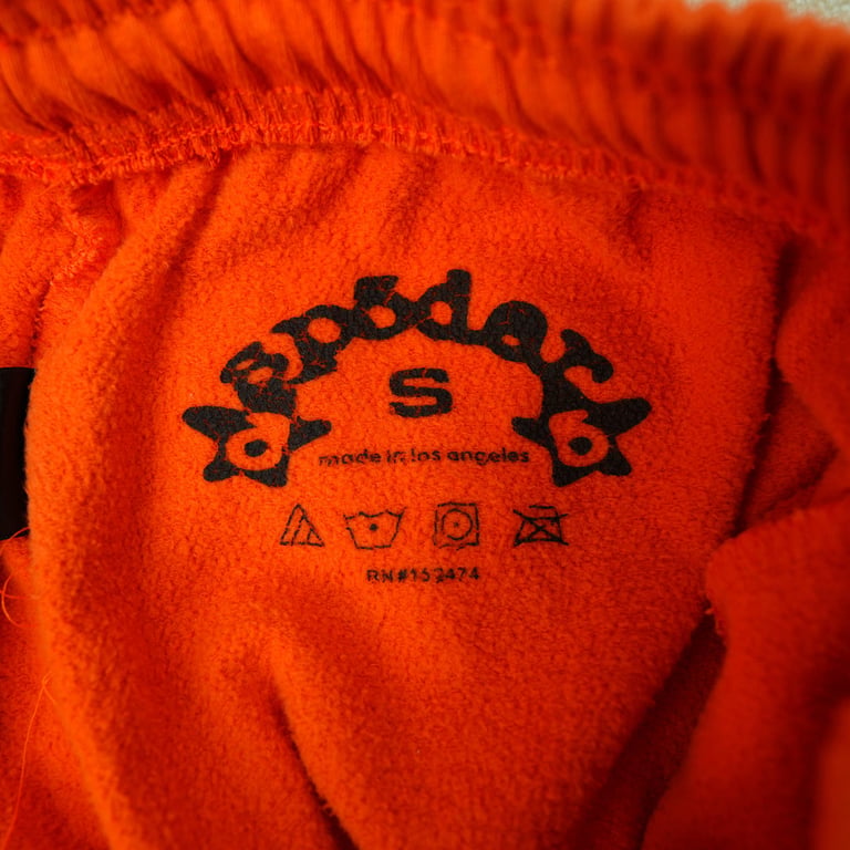 Sp5der Legacy Sweatpant Orange - 13
