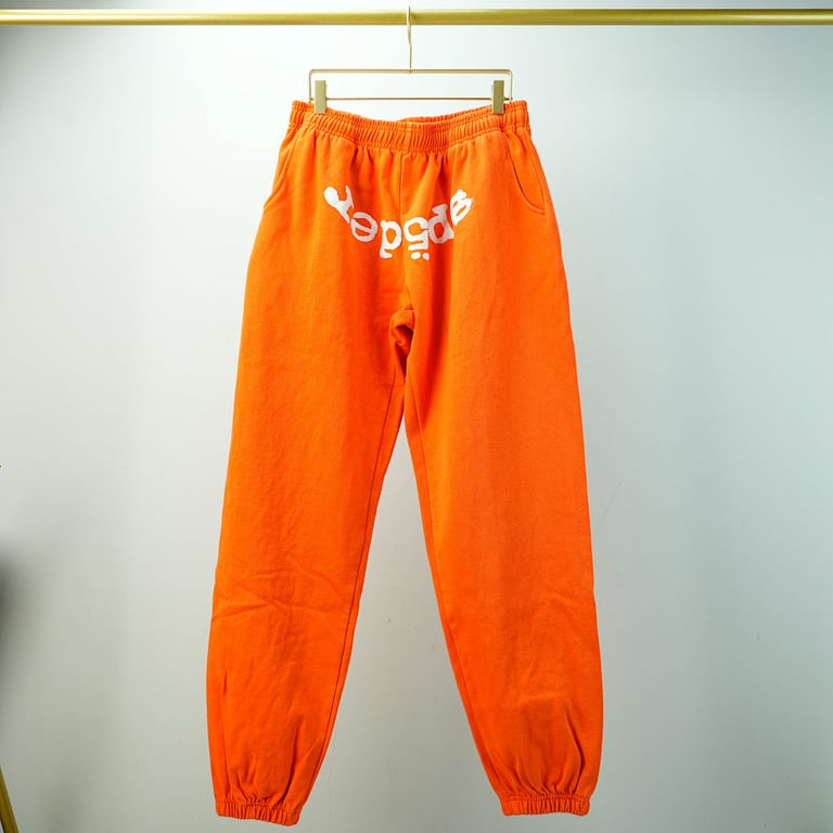 Sp5der Legacy Sweatpant Orange - 7