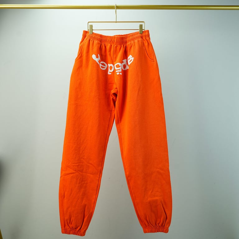 Sp5der Legacy Sweatpant Orange - 8