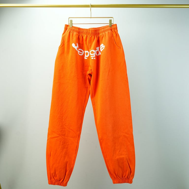 Sp5der Legacy Sweatpant Orange - 9