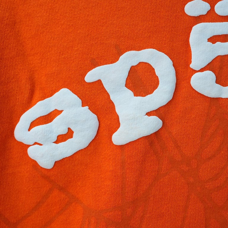 Sp5der Legacy Hoodie Orange - 11