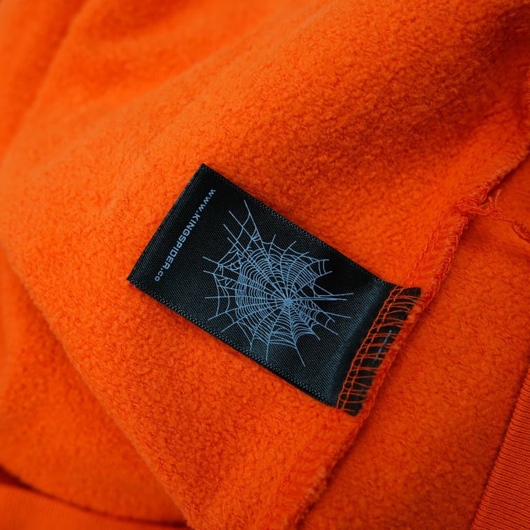 Sp5der Legacy Hoodie Orange - 14