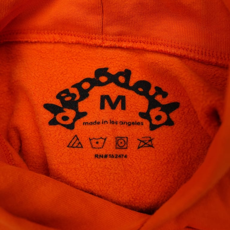 Sp5der Legacy Hoodie Orange - 16