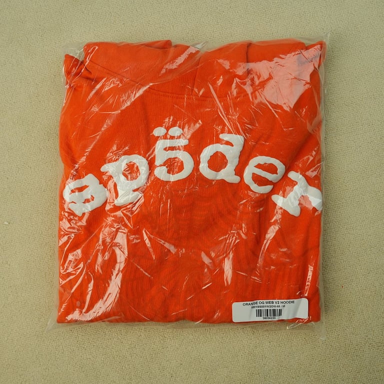 Sp5der Legacy Hoodie Orange - 3