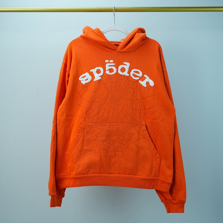 Sp5der Legacy Hoodie Orange - 7