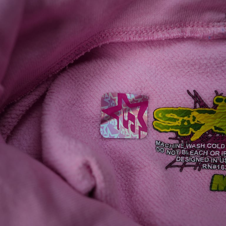 Sp5der Atlanta Hoodie Pink - 19