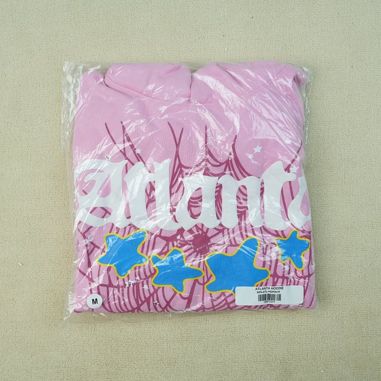 Sp5der Atlanta Hoodie Pink - 3