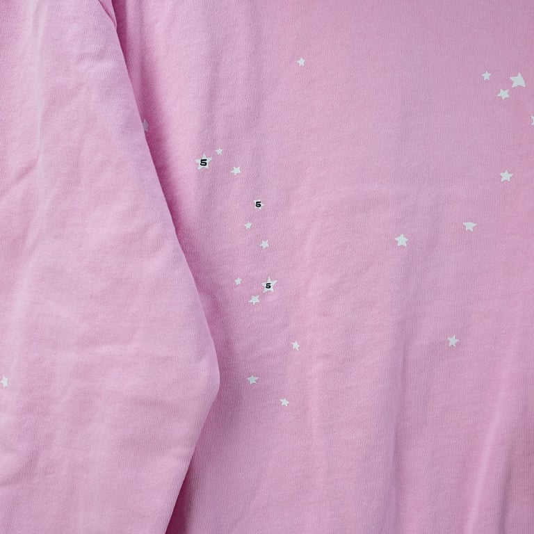 Sp5der Atlanta Hoodie Pink - 25