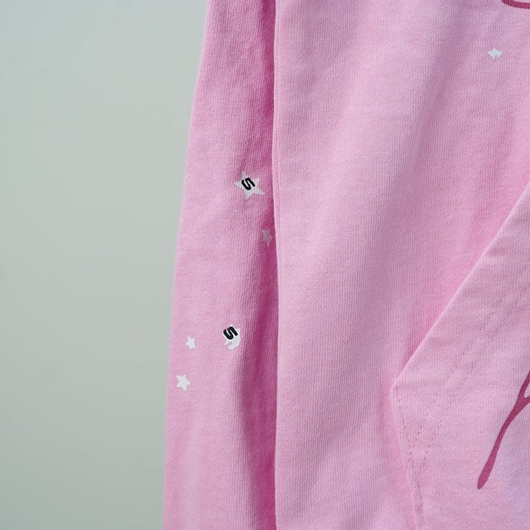 Sp5der Atlanta Hoodie Pink - 27