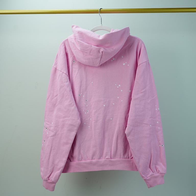 Sp5der Atlanta Hoodie Pink - 31