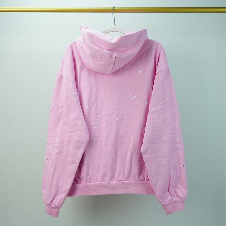 Sp5der Atlanta Hoodie Pink - 32