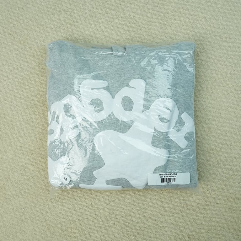 Sp5der Beluga Hoodie Heather Grey - 3
