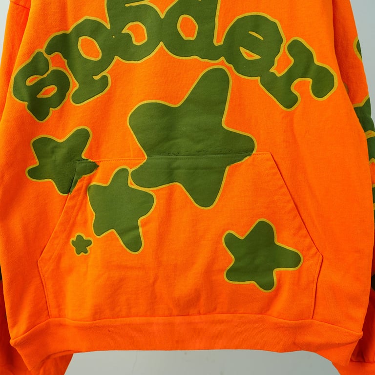 Sp5der Beluga Hoodie Orange - 13
