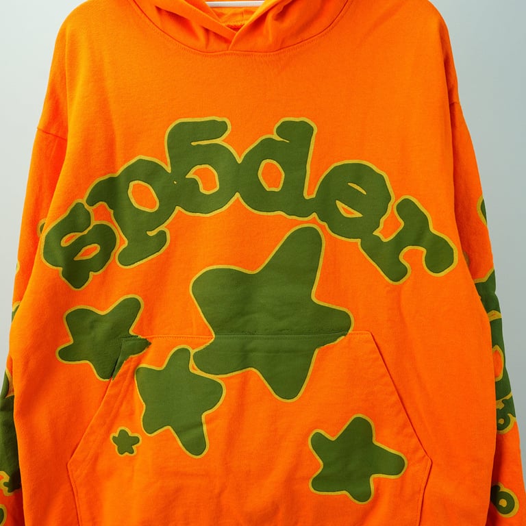 Sp5der Beluga Hoodie Orange - 17