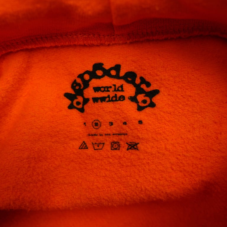 Sp5der Beluga Hoodie Orange - 20