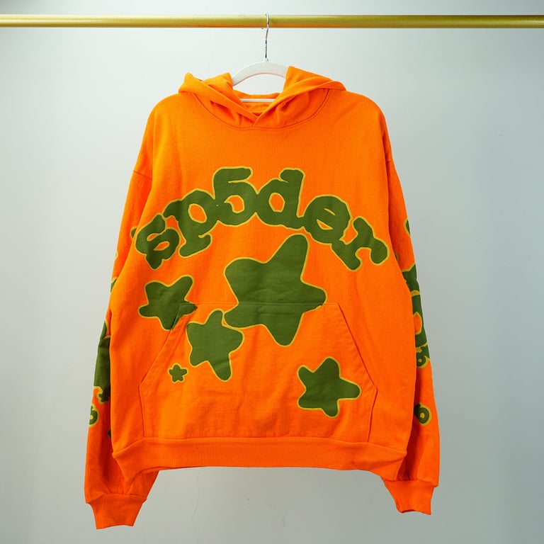 Sp5der Beluga Hoodie Orange - 5