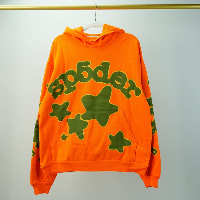Sp5der Beluga Hoodie Orange - 6
