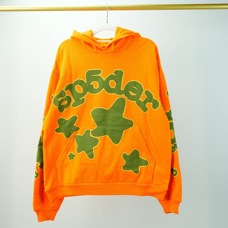 Sp5der Beluga Hoodie Orange - 7