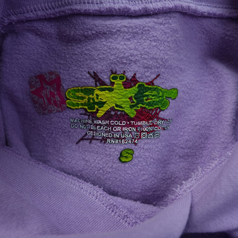 Sp5der Acai Hoodie Purple - 15