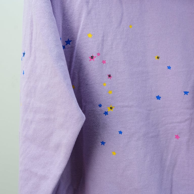 Sp5der Acai Hoodie Purple - 18