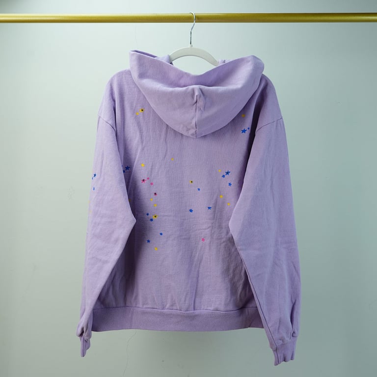 Sp5der Acai Hoodie Purple - 22