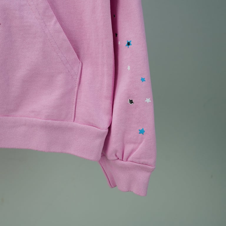 Sp5der OG Web Hoodie Pink - 10
