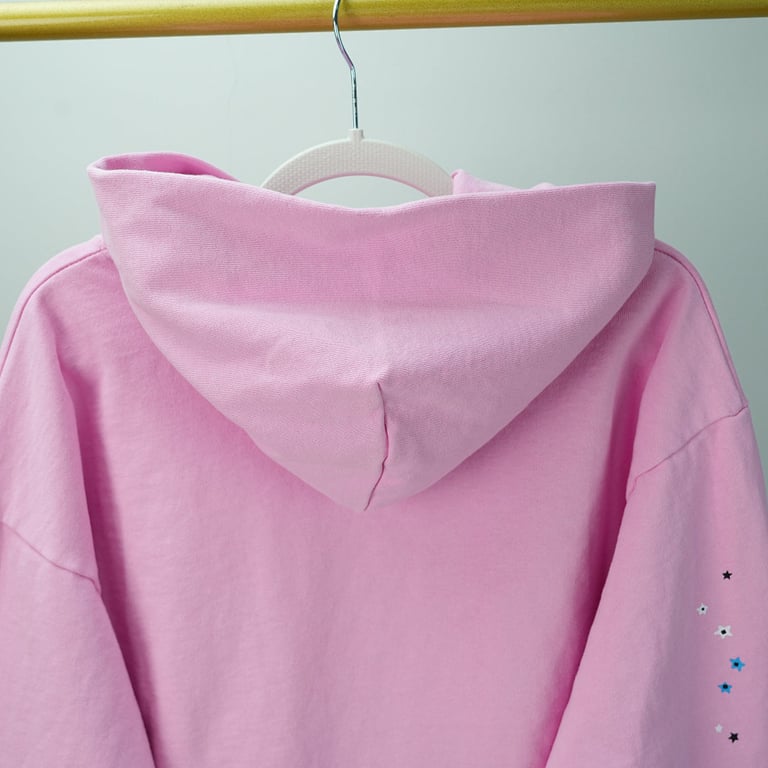 Sp5der OG Web Hoodie Pink - 14