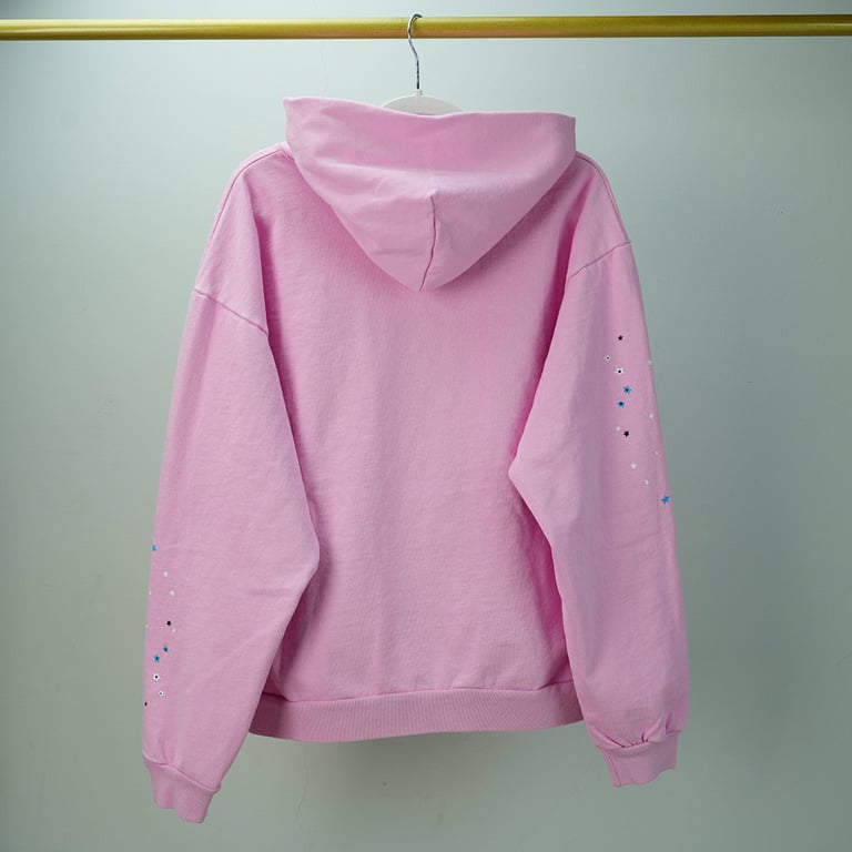 Sp5der OG Web Hoodie Pink - 16