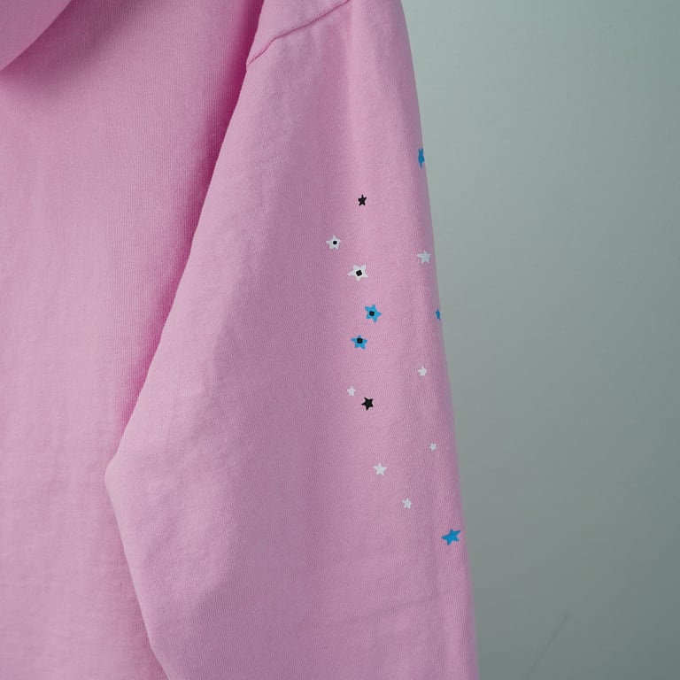 Sp5der OG Web Hoodie Pink - 7