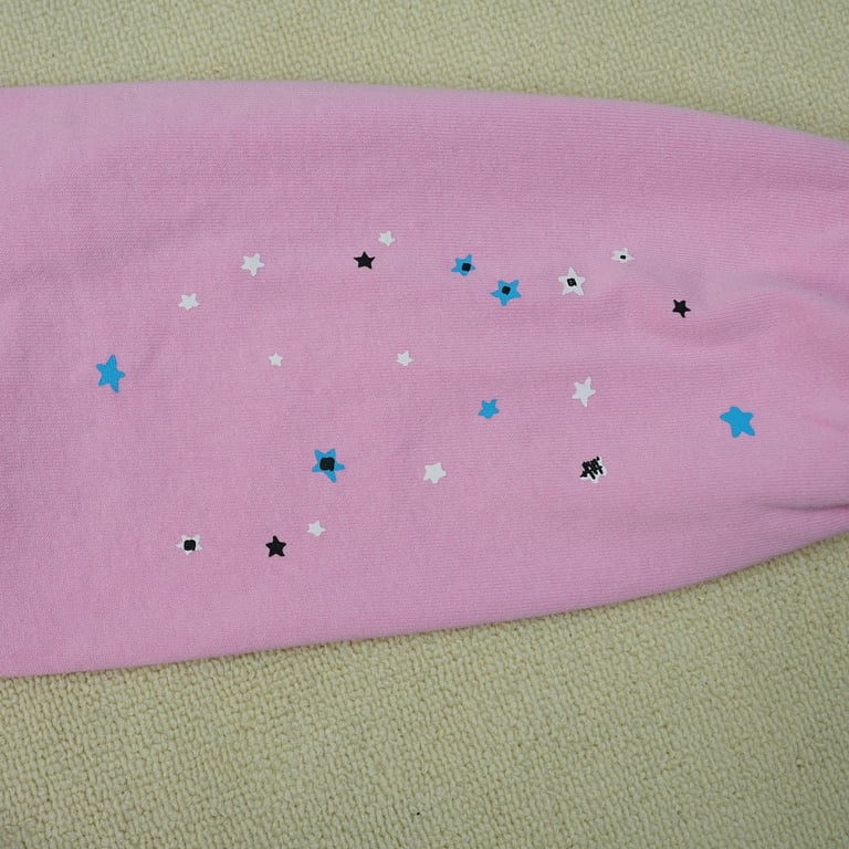 Sp5der OG Web Hoodie Pink - 8