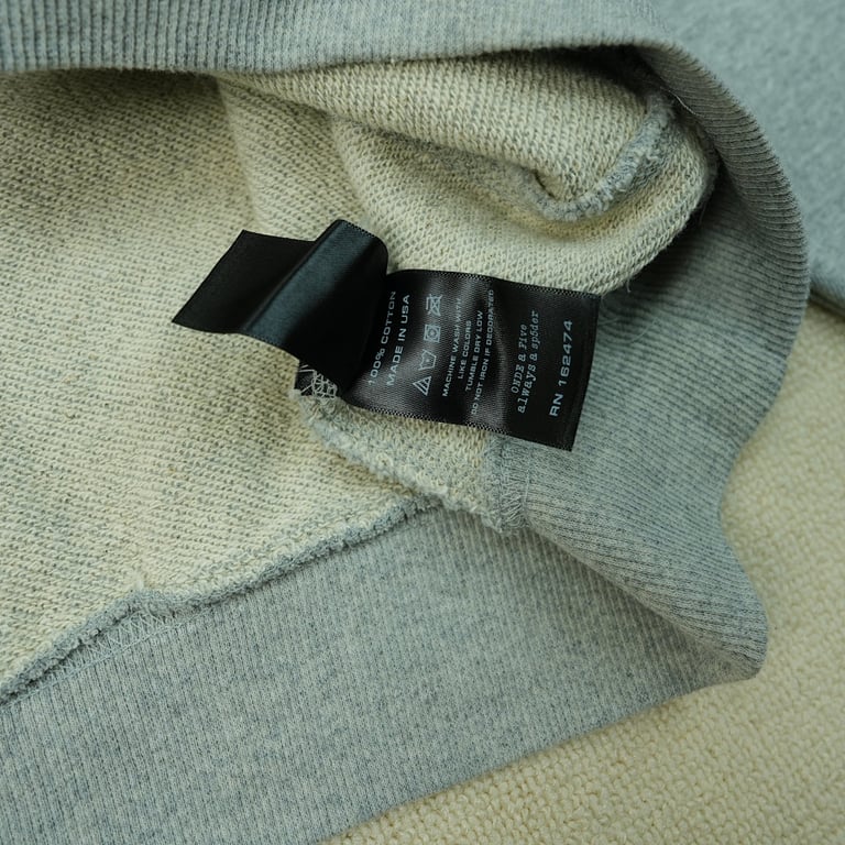 Sp5der Varsity Web Crewneck Heather Grey - 16