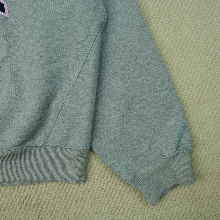 Sp5der Varsity Web Crewneck Heather Grey - 8