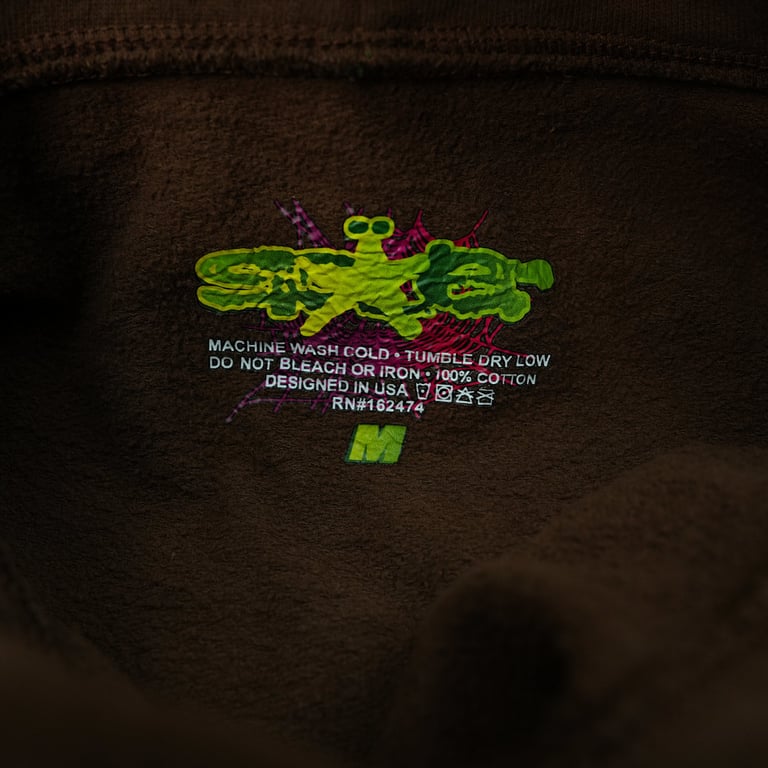 Sp5der Web Hoodie Brown - 16