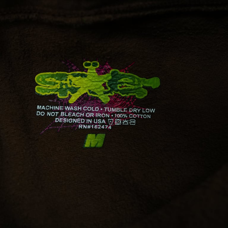 Sp5der Web Hoodie Brown - 17
