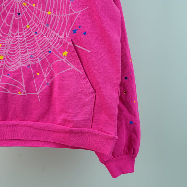 Sp5der P*NK V2 Hoodie Pink - 16