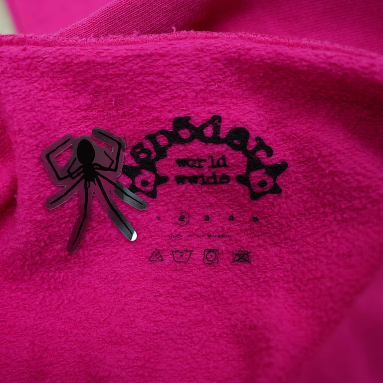 Sp5der P*NK V2 Hoodie Pink - 19