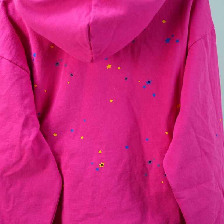 Sp5der P*NK V2 Hoodie Pink - 20
