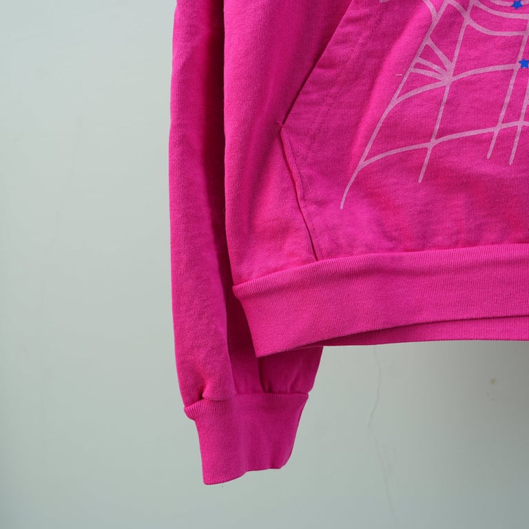 Sp5der P*NK V2 Hoodie Pink - 21