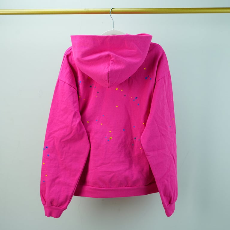 Sp5der P*NK V2 Hoodie Pink - 22