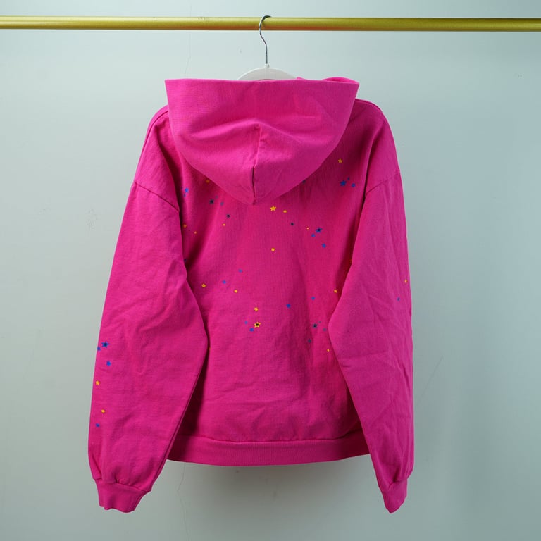 Sp5der P*NK V2 Hoodie Pink - 23