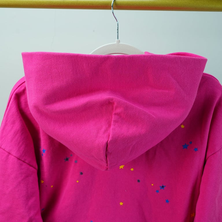 Sp5der P*NK V2 Hoodie Pink - 24