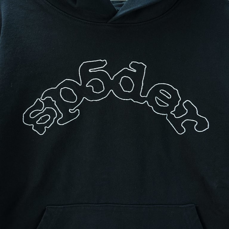 Sp5der OG Logo Hoodie Black - 12
