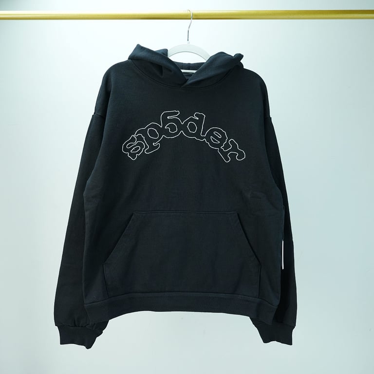 Sp5der OG Logo Hoodie Black - 14