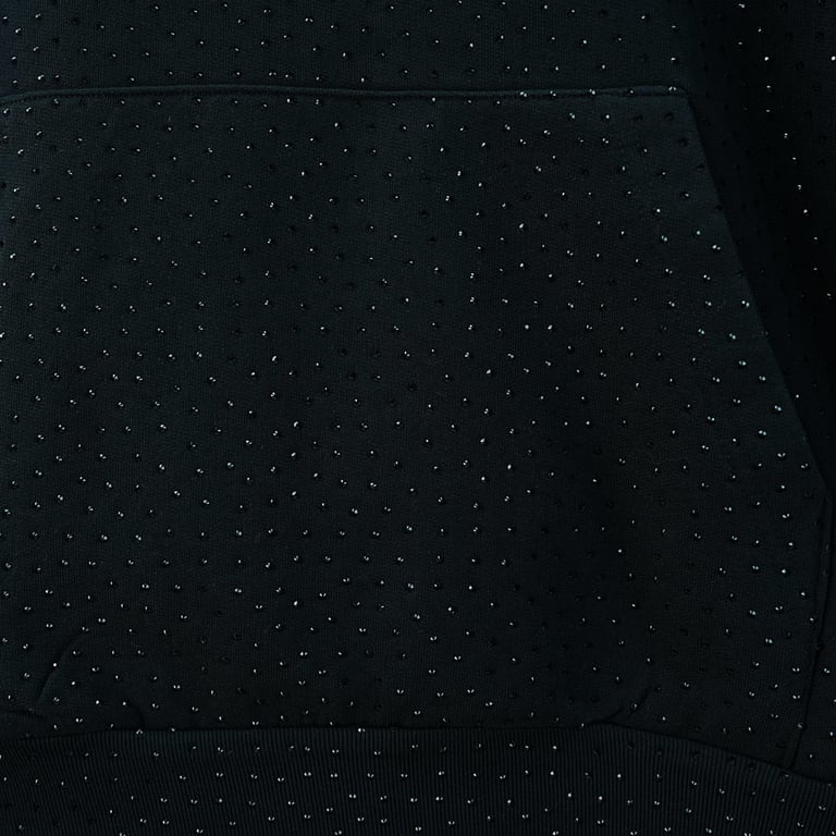 Sp5der VVS Rhinestone Hoodie Black - 15