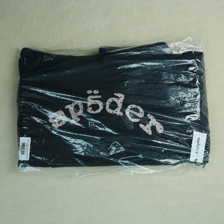 Sp5der VVS Rhinestone Hoodie Black - 3