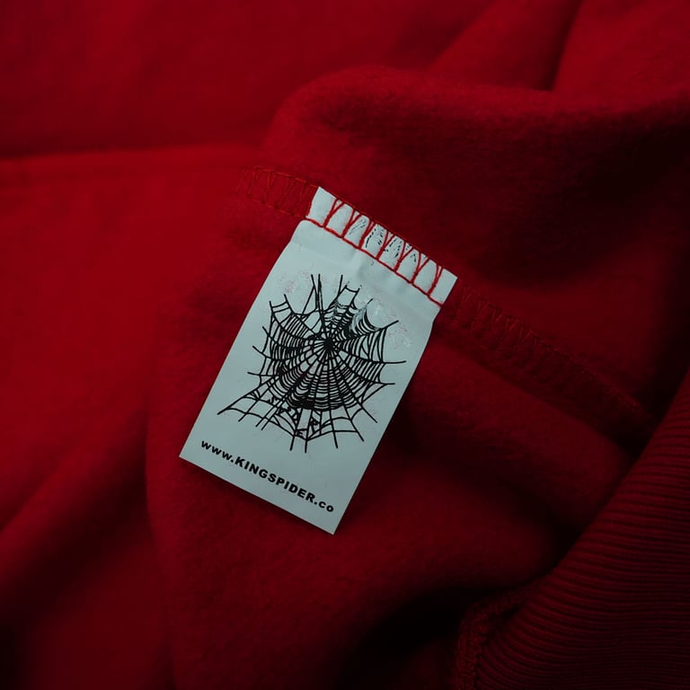 Sp5der VVS Hoodie Red - 10